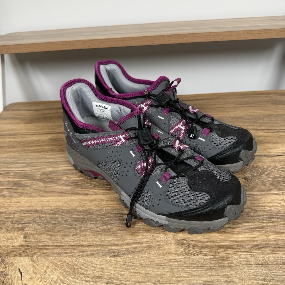 Pearl Izumi Womens W X-Alp‎ Drift II EUR 41 Gray Purple Cycling Shoes